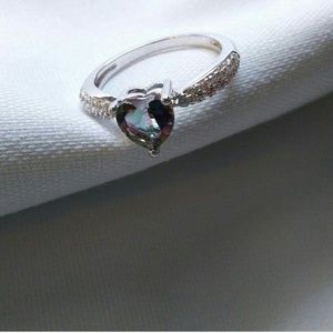 Rainbow Topaz Fashion Ring